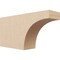 Ekena Millwork 4in. W x 8in. H x 16in. L Huntington Woodgrain TimberThane Rafter Tail, Primed Tan RFTUR04X08X16HUNRCPR - alternate 1